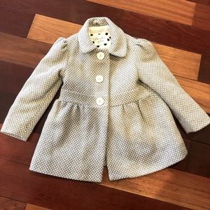 Girls 4T Tweed Winter Jacket